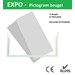 Pictogram noodverlichting EM-light SEP Europe SEP EXPO-P bevestigingsplaat pictogram opbouw EXPO-P